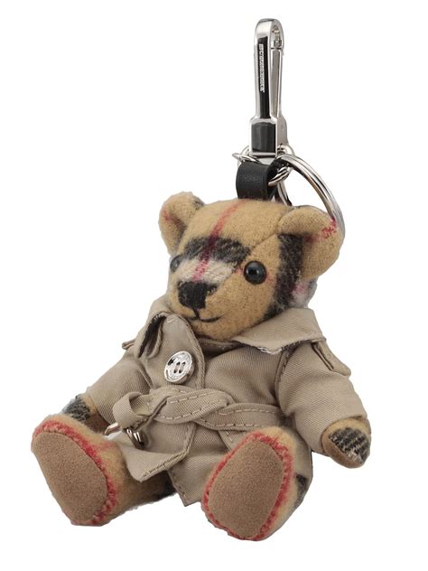 burberry thomas bear charm|burberry bear keychain.